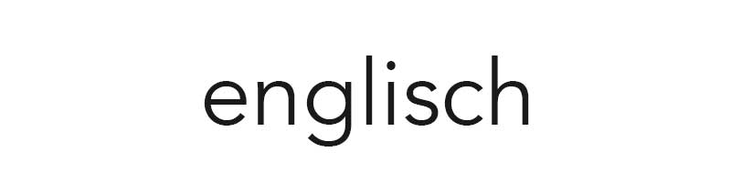 englisch