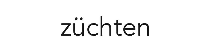 züchten