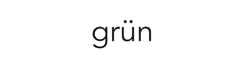 grün